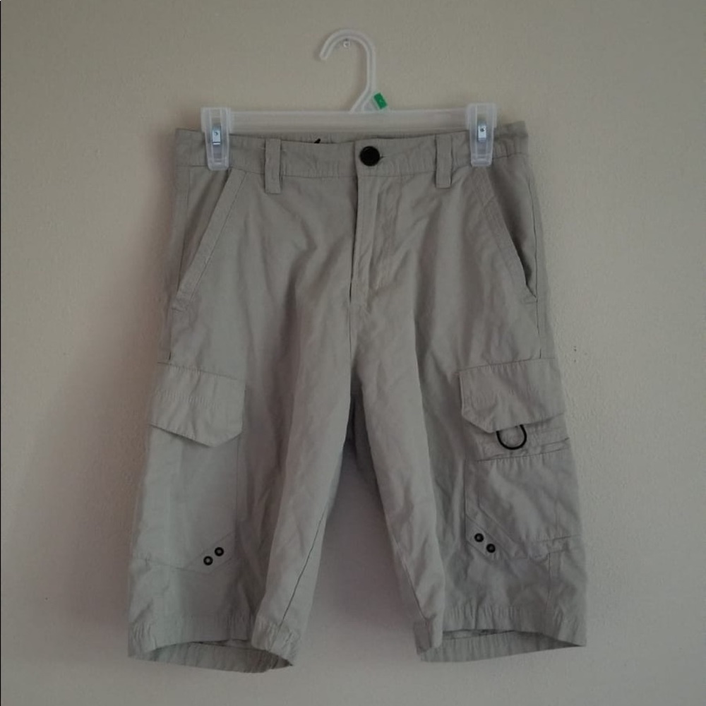 Tan Cargo Shorts